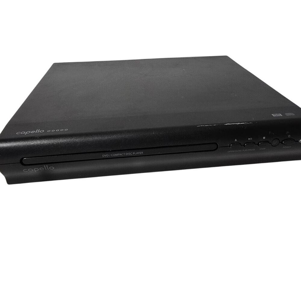 Capello CVD2216BLK Compact 1080p HD Resolution CD DVD Video Player In Black